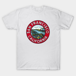 1940's Fisherman's Wharf San Francisco T-Shirt